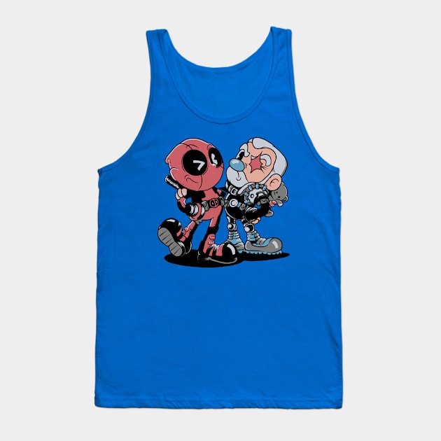 MUTANT HEAD 1 Tank Top by arianneaubreysd